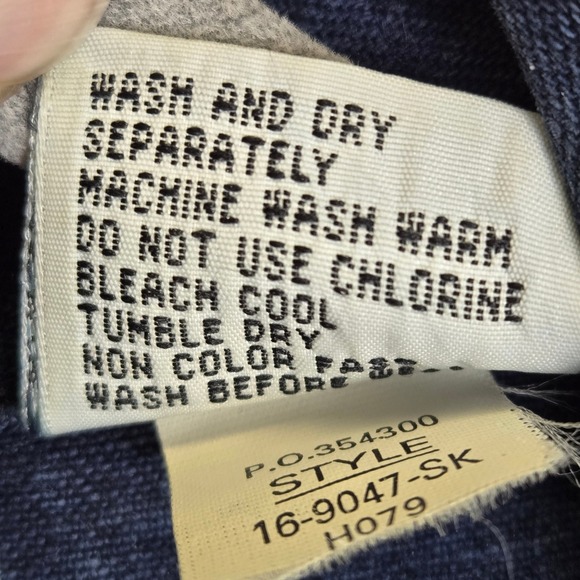 Vtg Jordache Jeanswear Denim Blazer, Painted Floral Design, Women's Size Medium - Picture 3 of 13